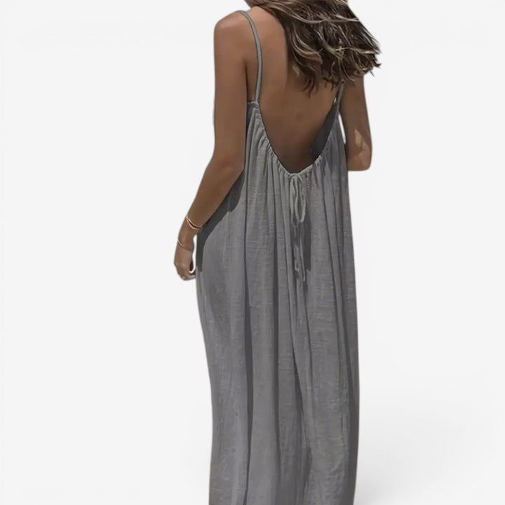 Segunda™ Vestido Espalda Abierta